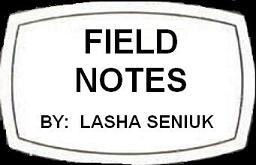 Field Notes by Lasha Seniuk